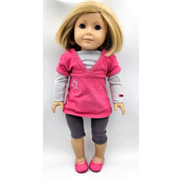 American Girl Just Like You Doll Blonde Blue Eyes Pleasant Company 1990's - Picture 1 of 7